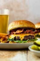 Beef Bacon Burger