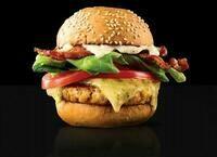 Crispy Chicken Bacon Burger