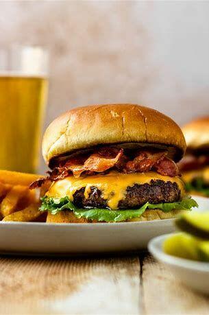 Beef Bacon Burger