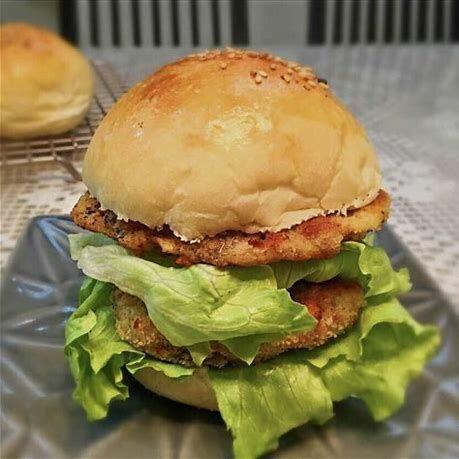 Double Crispy Chicken Burger