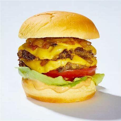 Double Grilled Chicken Burger