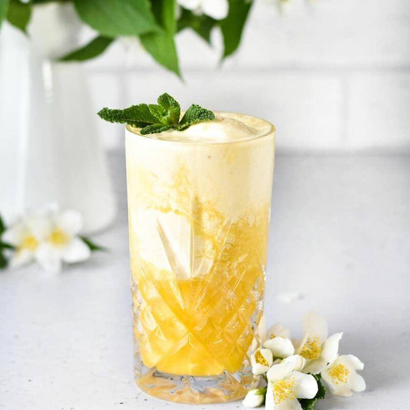 Pineapple Cheese Foam Tea