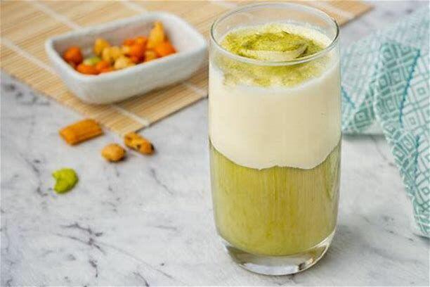 Green Grape Cheese Foam Tea