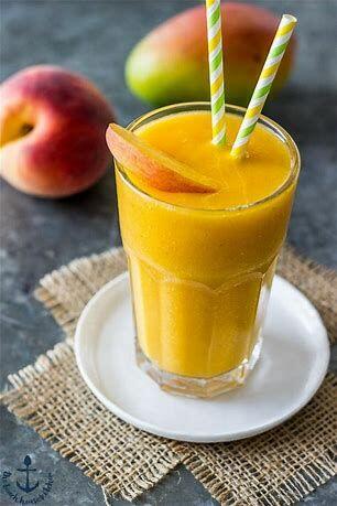 Mango Peach Smoothie