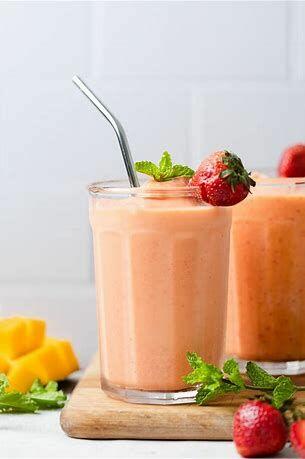 Mango Strawberry Smoothie