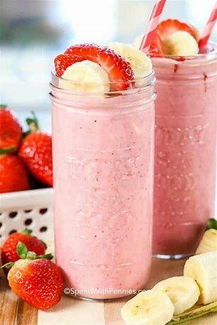 Strawberry Banana Smoothie